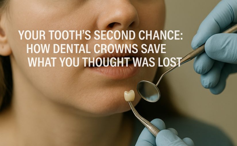 Your Tooth’s Second Chance: How Dental Crowns Save What You Thought Was Lost