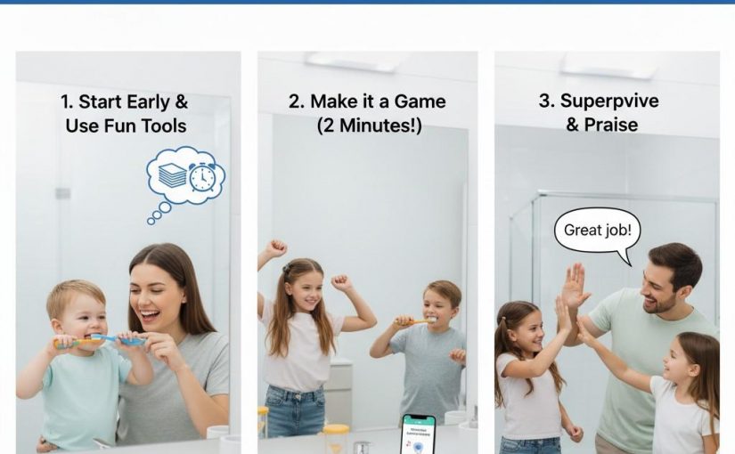 How to Teach Kids Good Brushing Habits