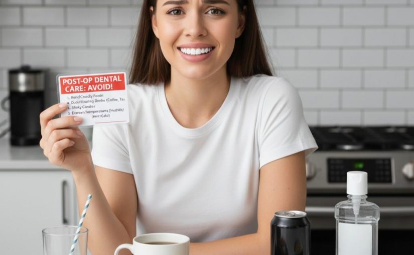 Foods and Habits to Avoid After Cosmetic Dental Treatments