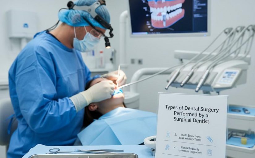 Types of Dental Surgery Performed by a Surgical Dentist